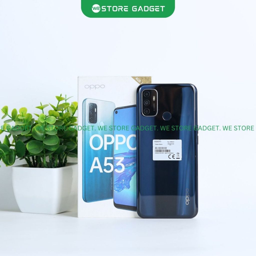OPPO A53 4/128gb SECOND FULLSET ORIGINAL