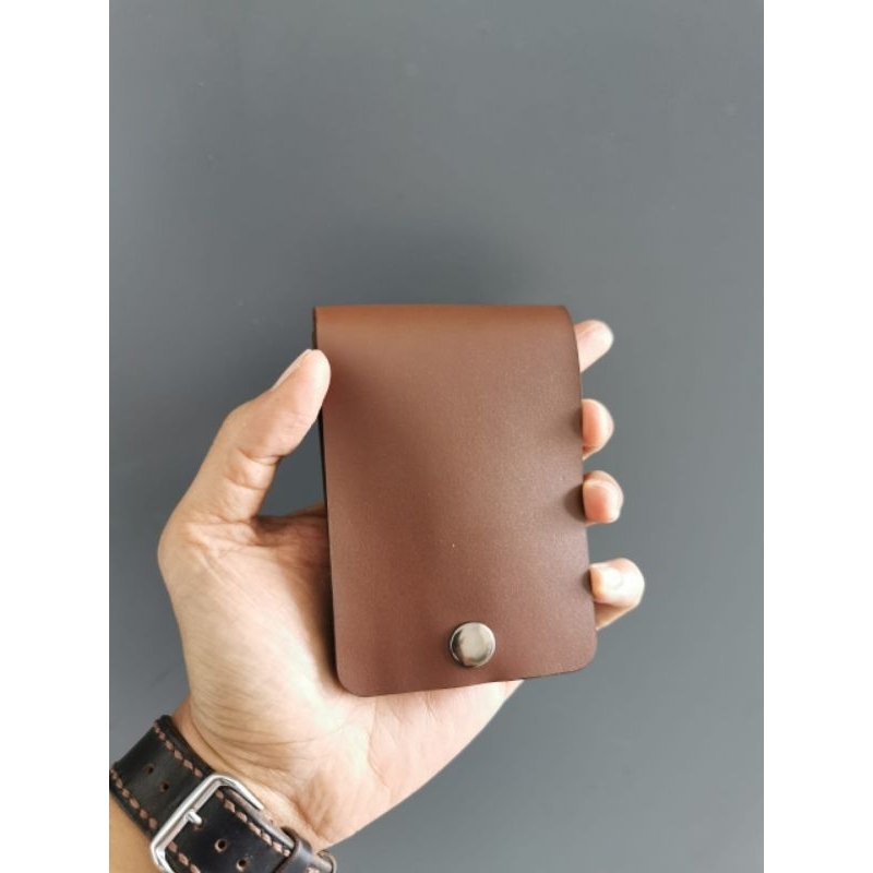 dompet kulit slim exclusive model dompet kartu