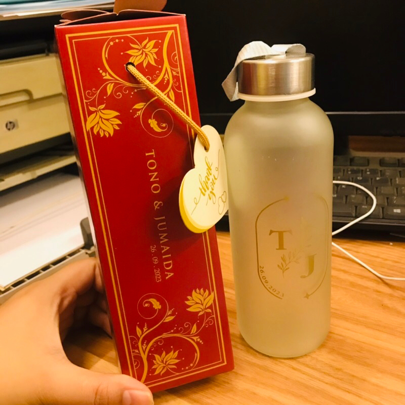 Botol doff custom + Box custom