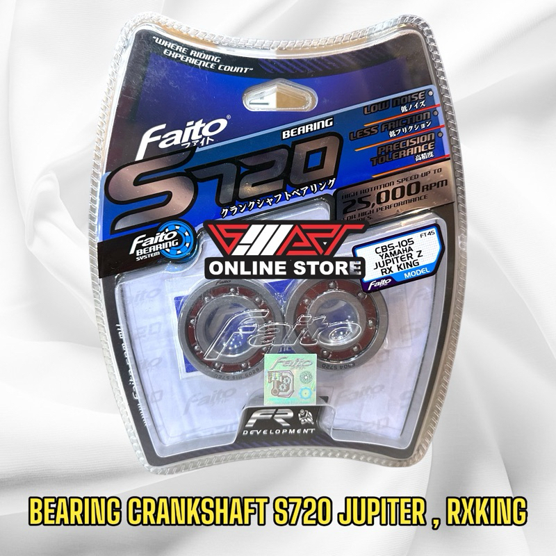 BEARING ATAU LAHAR FAITO CRANKSHAFT S720 JUPITER Z