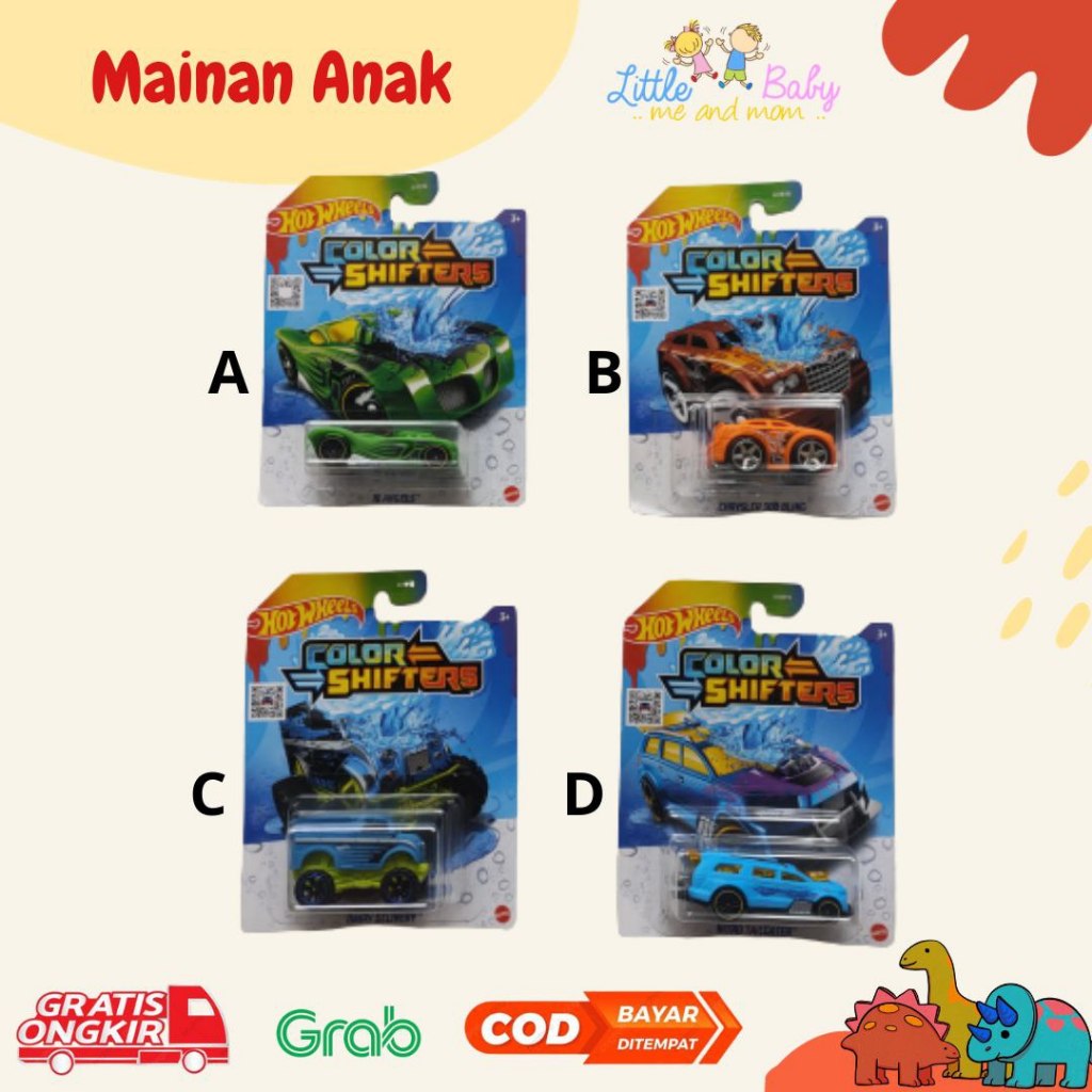 Mobil Hot Wheels Shifter Hotwheels Berubah Warna