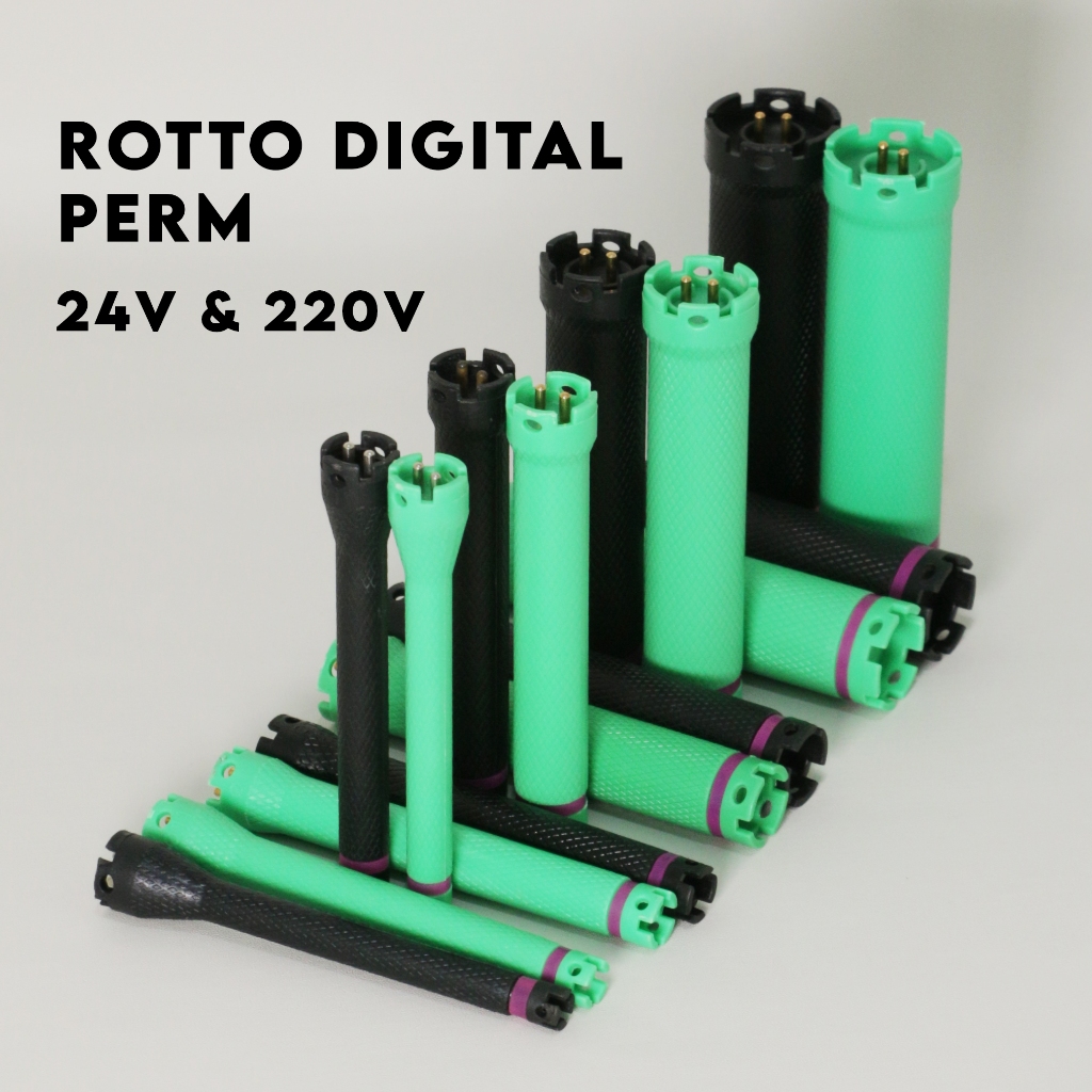 ROTTO DIGITAL PERM / ROLL KERITING DIGITAL / ALAT ROLL KERITING DIGITAL