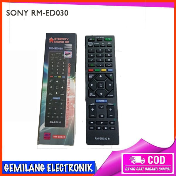 REMOT/REMOTE MULTI TV LCD/LED SONY RM-ED030