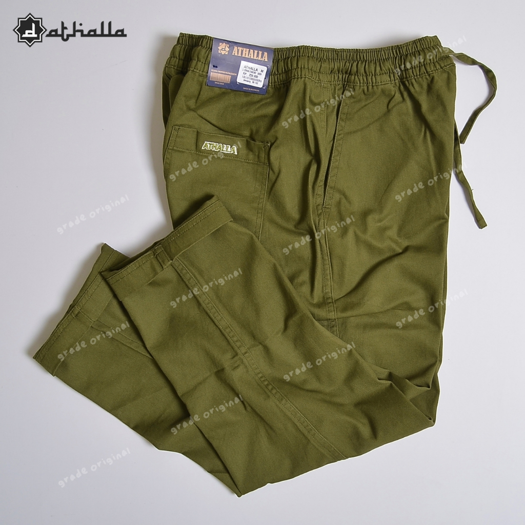 Celana Sirwal Pria Wanita Dewasa Jumbo Panjang Premium Cingkrang Syari Sholat Muslim 7/8 Kerja Kanto