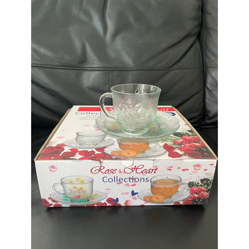 Rose cangkir set isi 8/Rose cangkir set isi 12/Roses cangkir isi 12/roset/Cangkir Teh/Cangkir Kopi/C