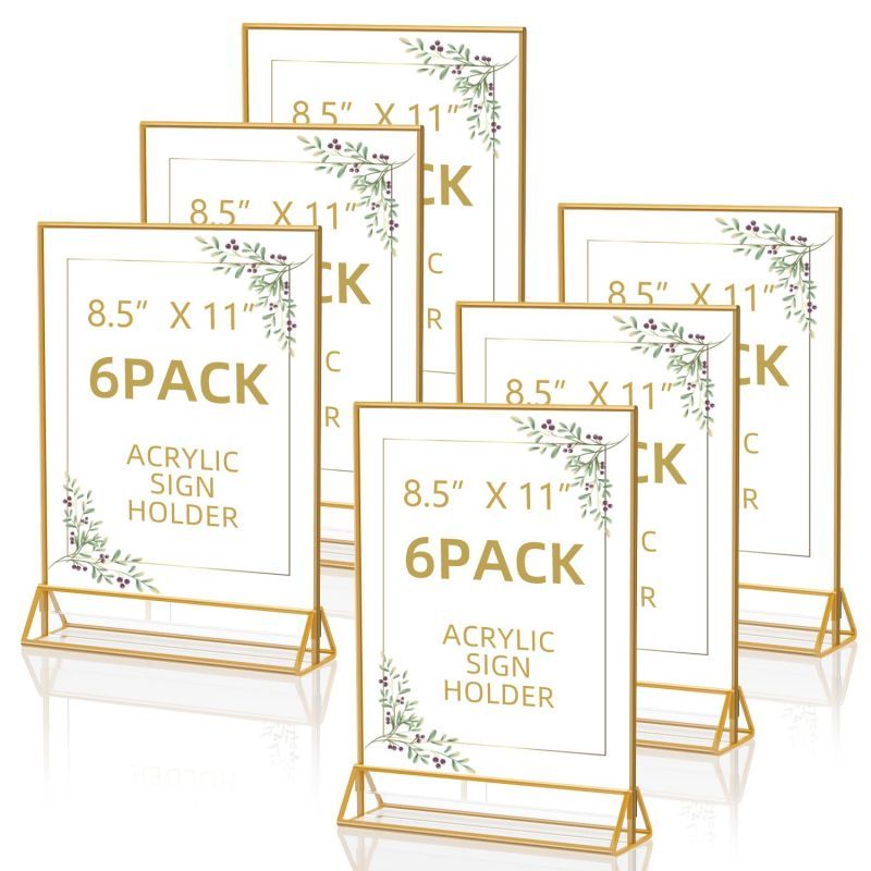 ASTARA - Stand Akrilik / Stand Brosur / Stand Menu / Holder Menu / Holder Brosur Acrylic Sign Holder