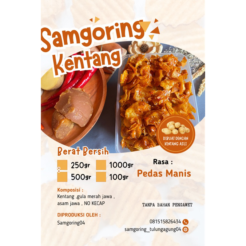

samgoring/kentang mustofa 500gr
