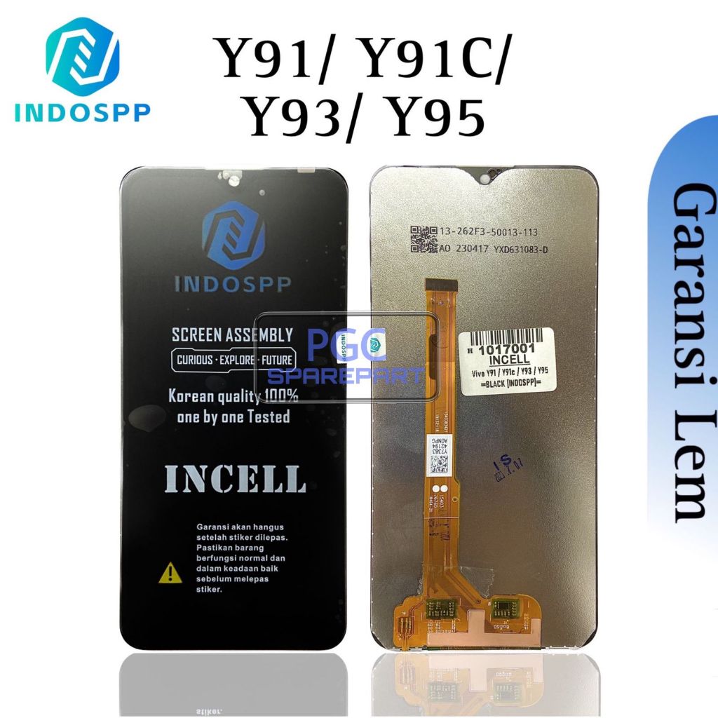 LCD Touchscreen Fullset Vivo Y91 / Y91C / Y91i / Y91s / Y93 / Y95 / Y13 / 1807 / 1811 / 1814 / 1815 