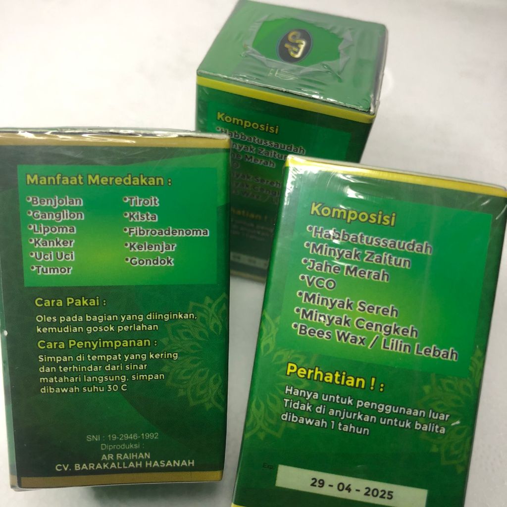 TERLARIS - SALEP AR-RAIHAN - KHUSUS UNTUK BENJOLAN - SALEP BENJOLAN - KISTA - SALEP GONDOK - TUMOR -