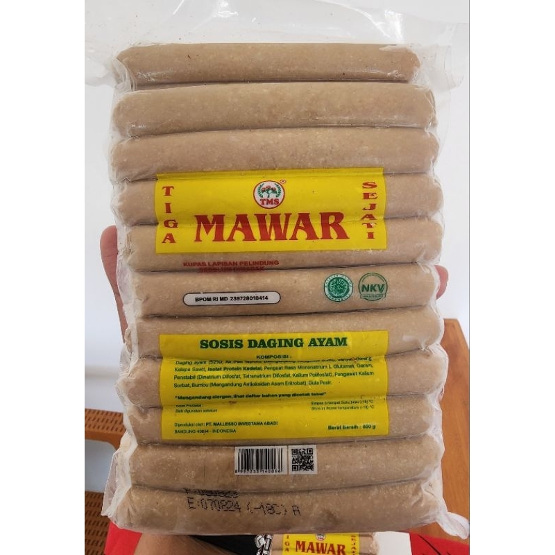 

Sosis Ayam / Sapi 900gr (isi 33 pcs)