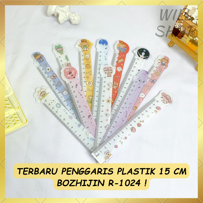 

FIRST HAND TERMURAH PENGGARIS PLASTIK 15 CM BOZHIJIN R-1024 / PENGGARIS RANDOM 15 CM KARAKTER KARTUN LUCU UNIK BISA COD DAN GROSIR