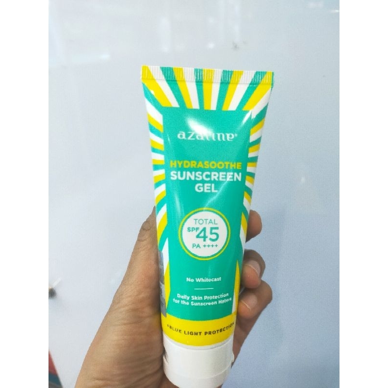 azzarin hydrasoothe sunscreen gel spf 45 50ml promo