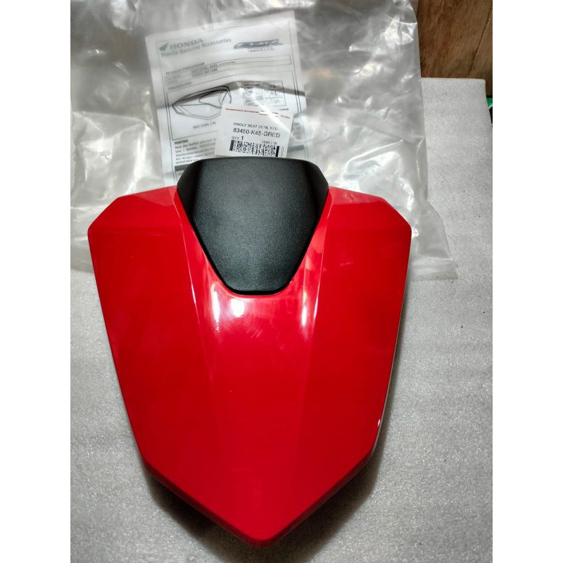 Single seat coel Resmi Honda CBR 150R Red Original AHM 83450-K45-GRED