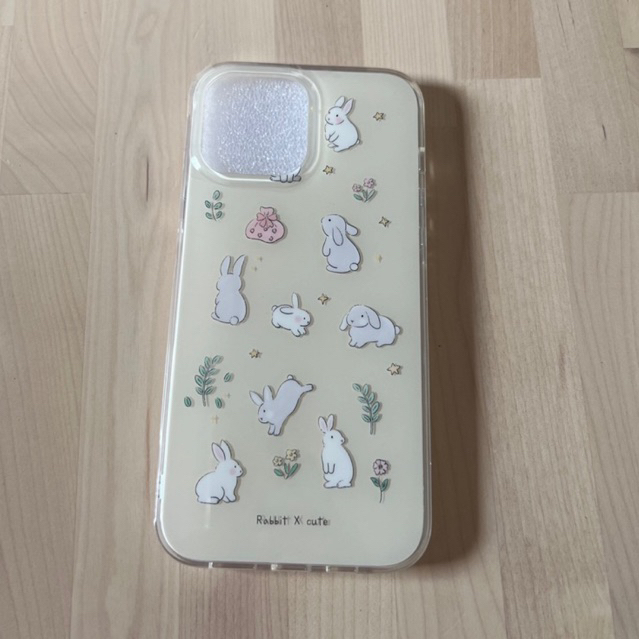 BUNNY IPHONE 13 PRO MAX CASE RABBIT X CUTE - Casing Iphone Kelinci