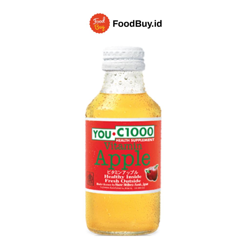 

You C 1000 Minuman Vitamin C Rasa Apple 140 ml