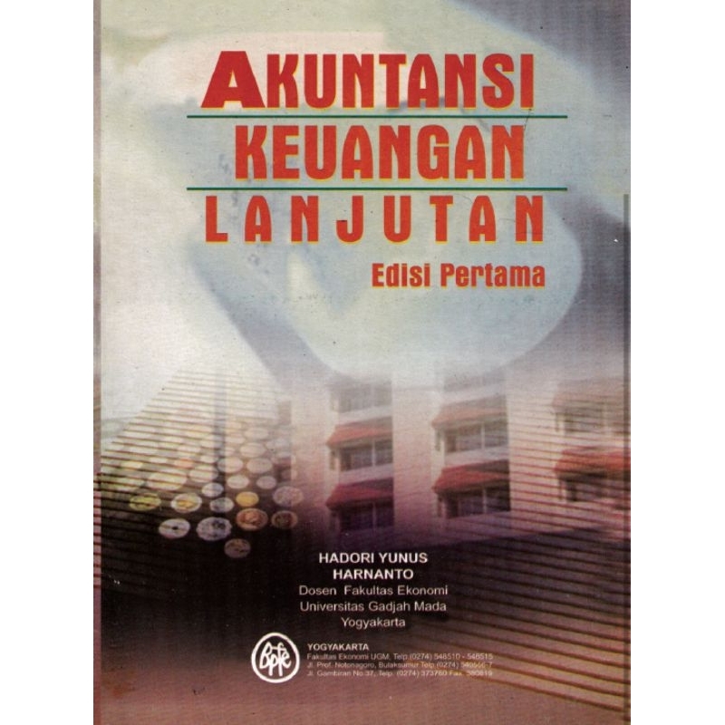 

Akuntansi Keuangan Lanjutan ed 1 by HADORI YUNUS