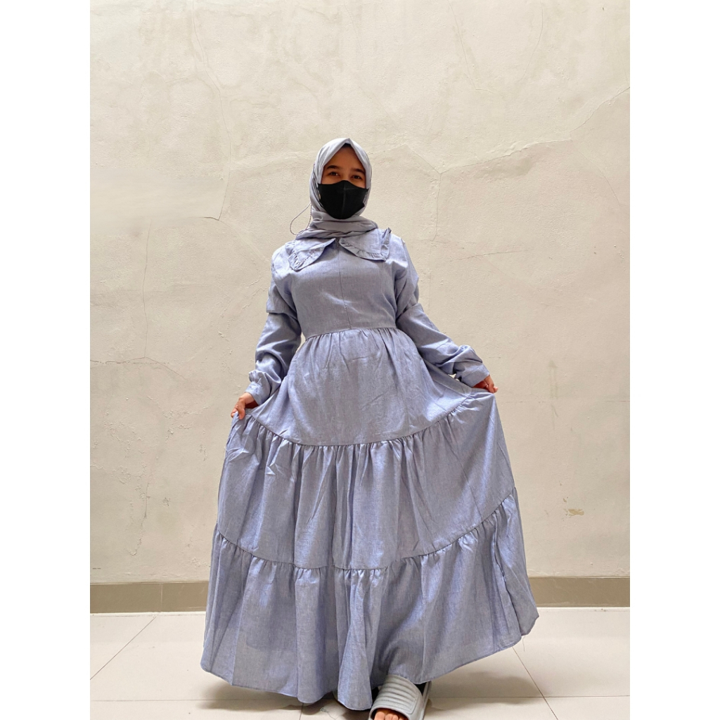 NAFSHA GAMIS - GAMIS MEDINA DRESS MEDINA ABAYA MEDINA GAMIS PENGAJIAN