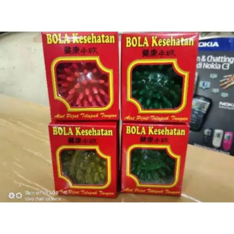 Bola Duri Karet / Bola Latihan Stroke / Bola Terapi Tangan
