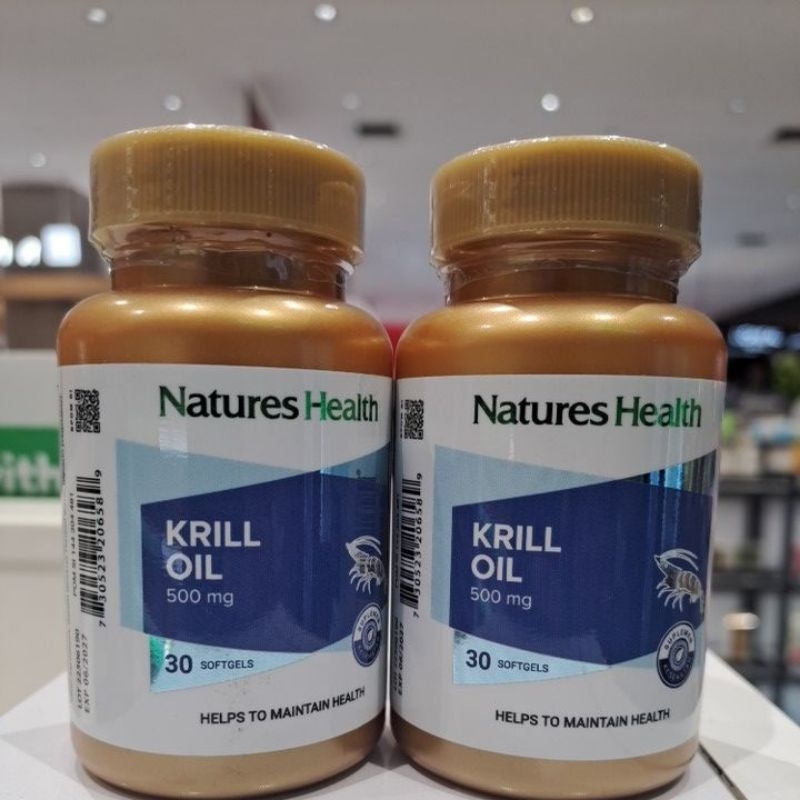 NATURE'S HEALTH KRILL OIL 500MG (exp. 06/27)