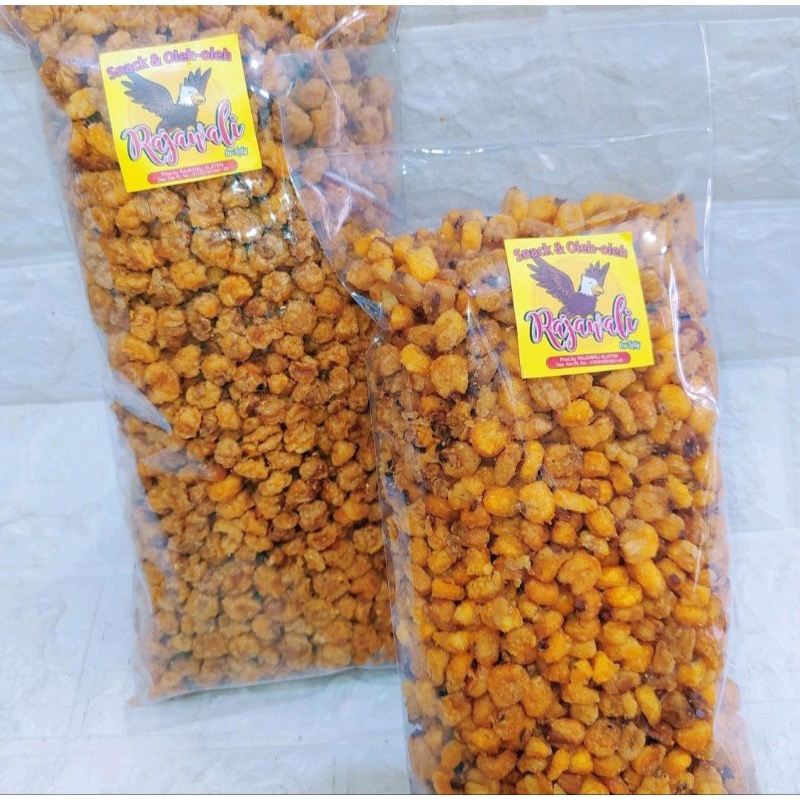 

500gr MARNING JAGUNG ASIN BAWANG/ PEDAS MANIS RENYAH GURIH