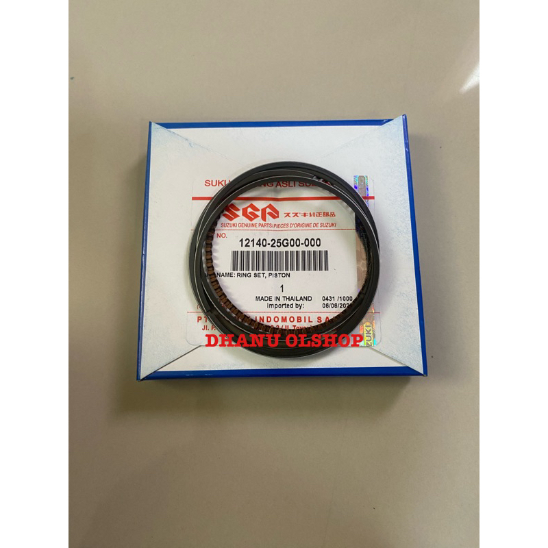 ring set piston seher satria fu karbu carburator original