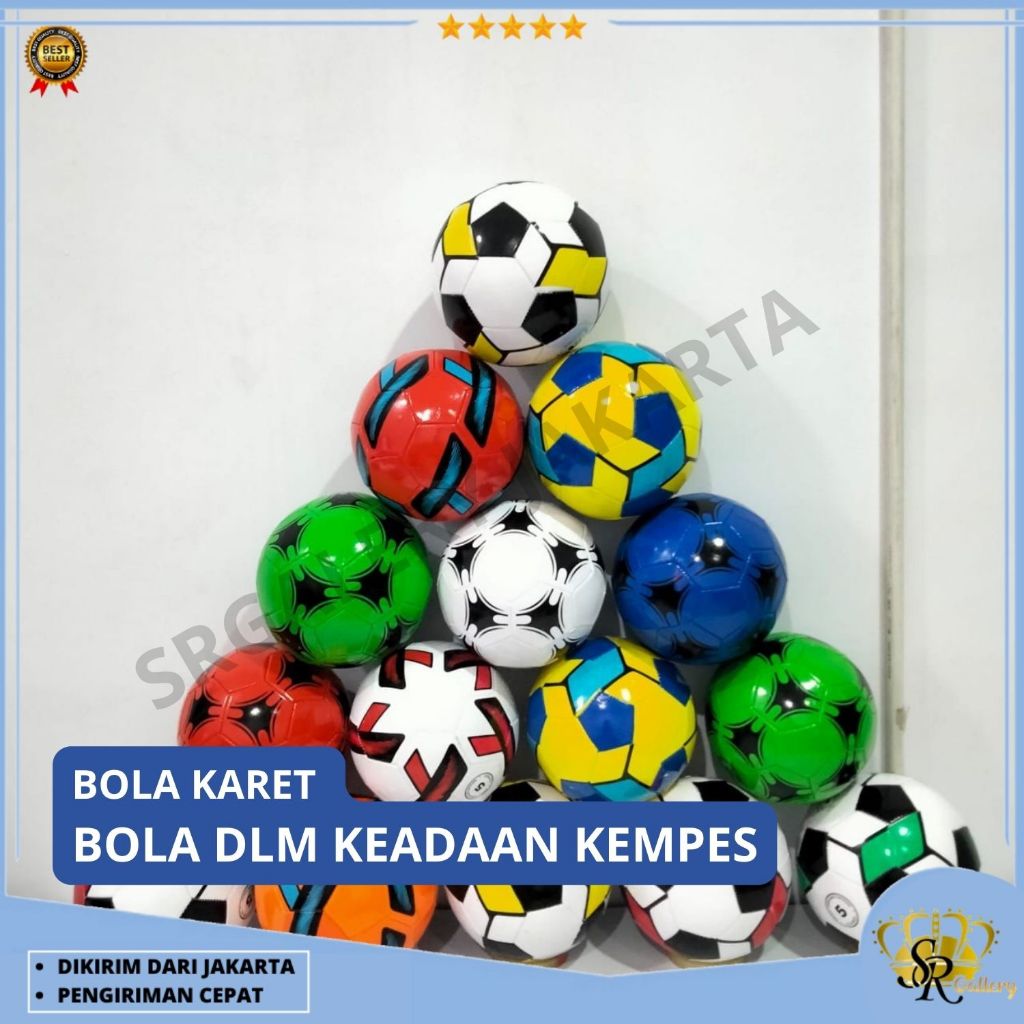 Bola PVC / Bola Sepak (SNI) / Free Pentil / Mainan Bola Anak SR