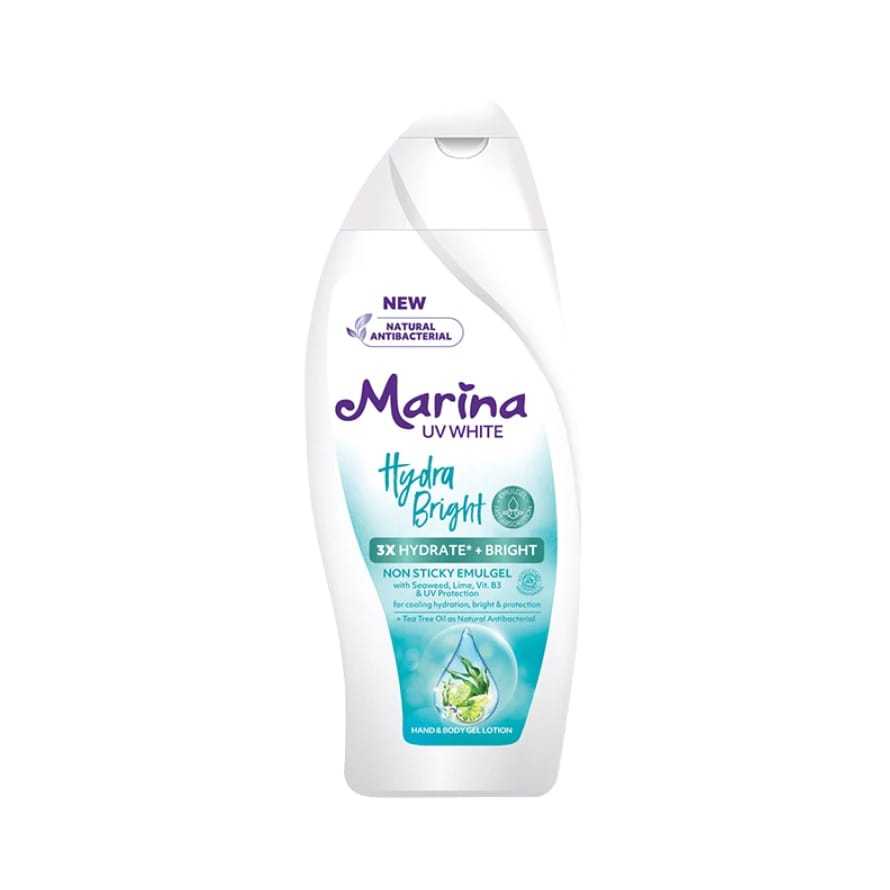 Marina UV White Hand Body Lotions 460ml | 185ml | 92ml