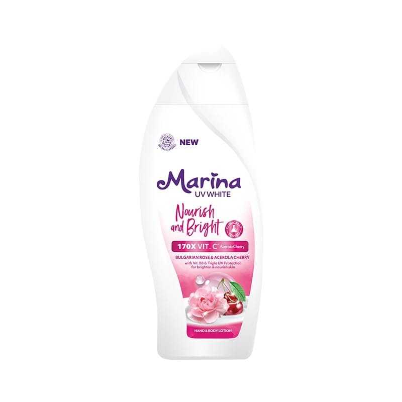 Marina UV White Hand Body Lotions 460ml | 185ml | 92ml