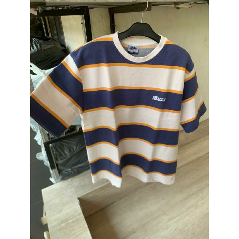 mxcca stripe tshirt