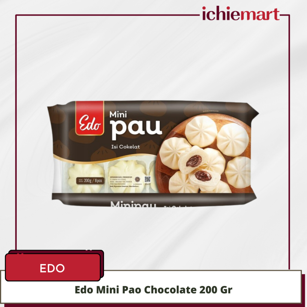 

Edo Mini Pao Chocolate 200 Gr