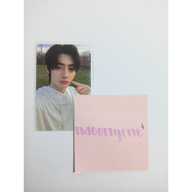 [READY STOCK] Photocard Official Enhypen | PC SUNGHOON Enhypen Dark Blood Weverse Ver Sunghoon Hoodi