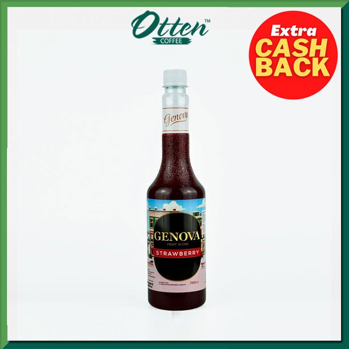 

Genova - Fruit Blend Strawberry 750ml - Sirup Minuman Rasa Stroberi