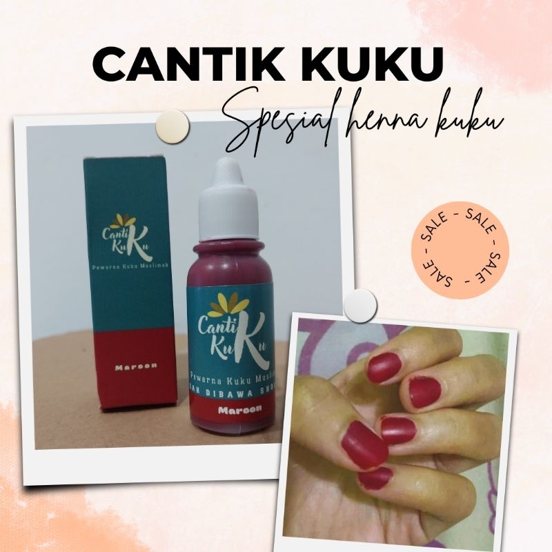 CANTIK KUKU | INAI KUKU | HENNA KUKU | HENNA KUKU HALAL | HENNA KUKU BPOM