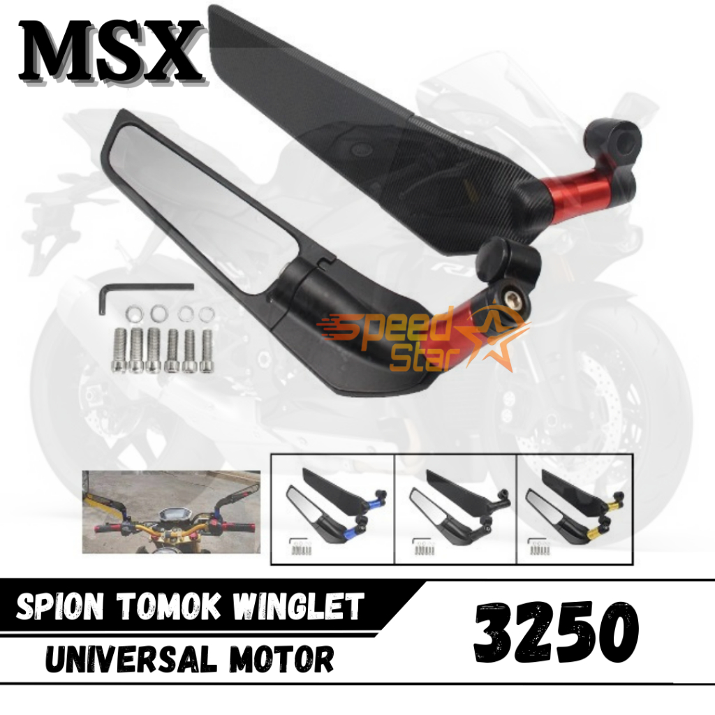 Spion Tomok 3250 Spion Motor Tomok Winglet Universal Semua Motor