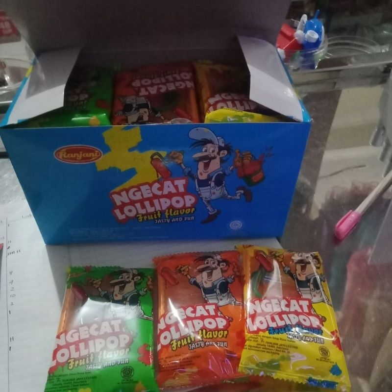 

permen ngecat
