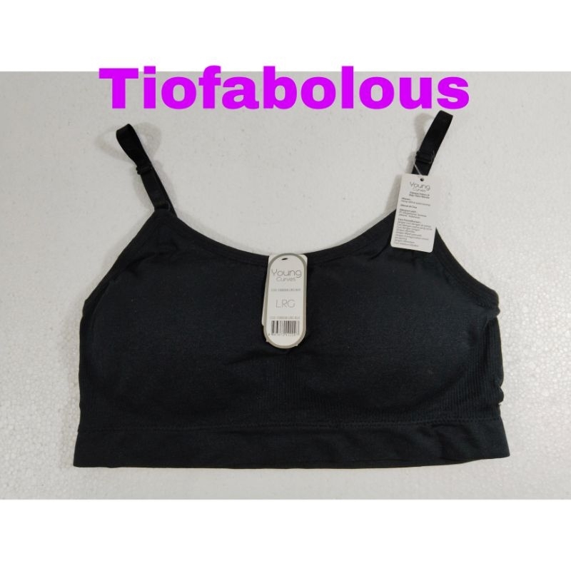 Sport Bra Young Curves Black Size L