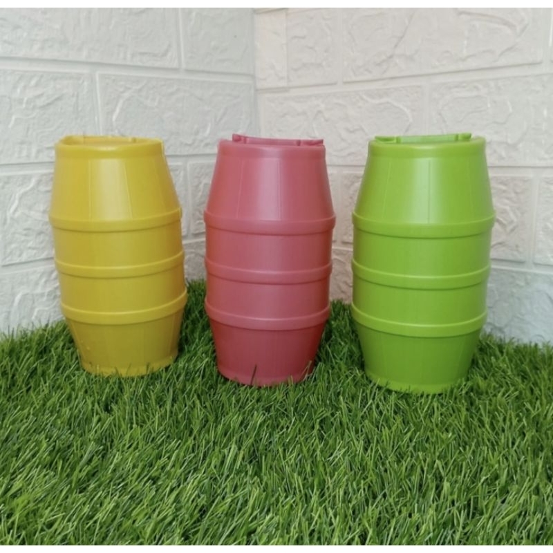 CELENGAN PLASTIK BENTUK DRUM UKURAN KECIL