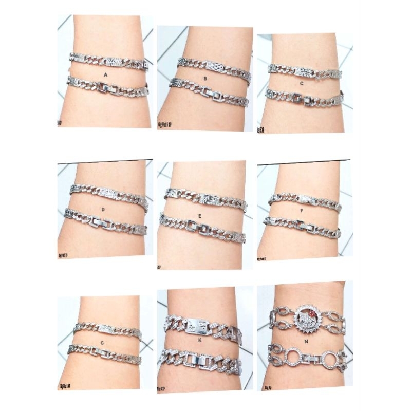 Gelang Xuping Silver Gelang Tangan Rantai Xuping Silver