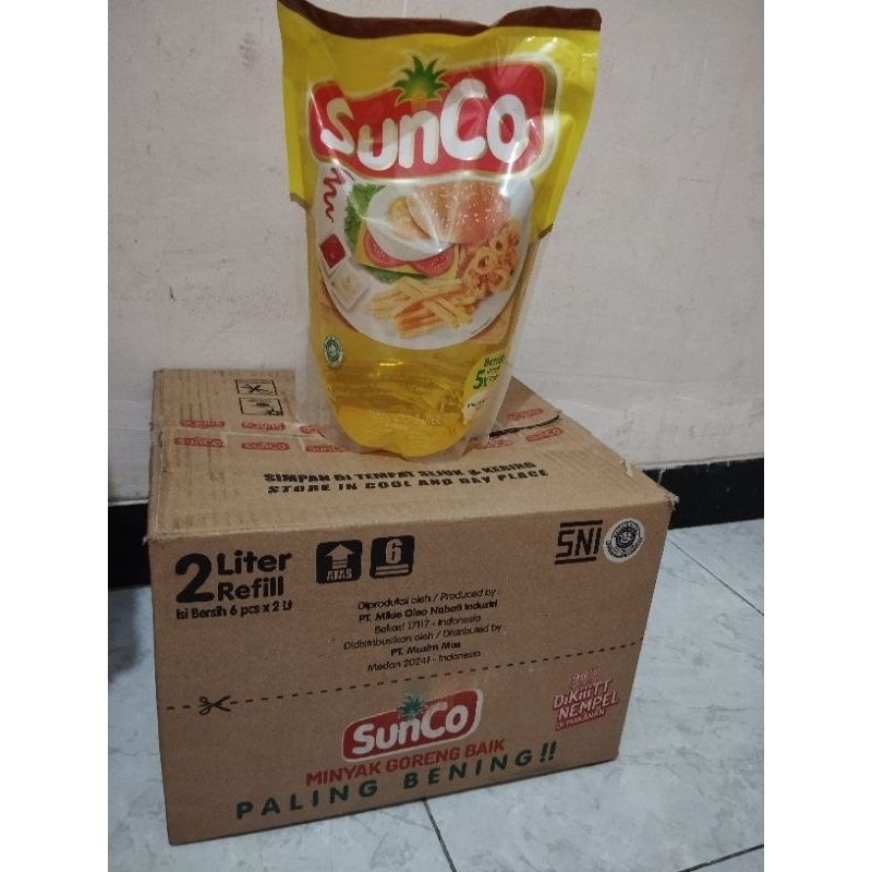 

Minyak goreng Sunco 2liter