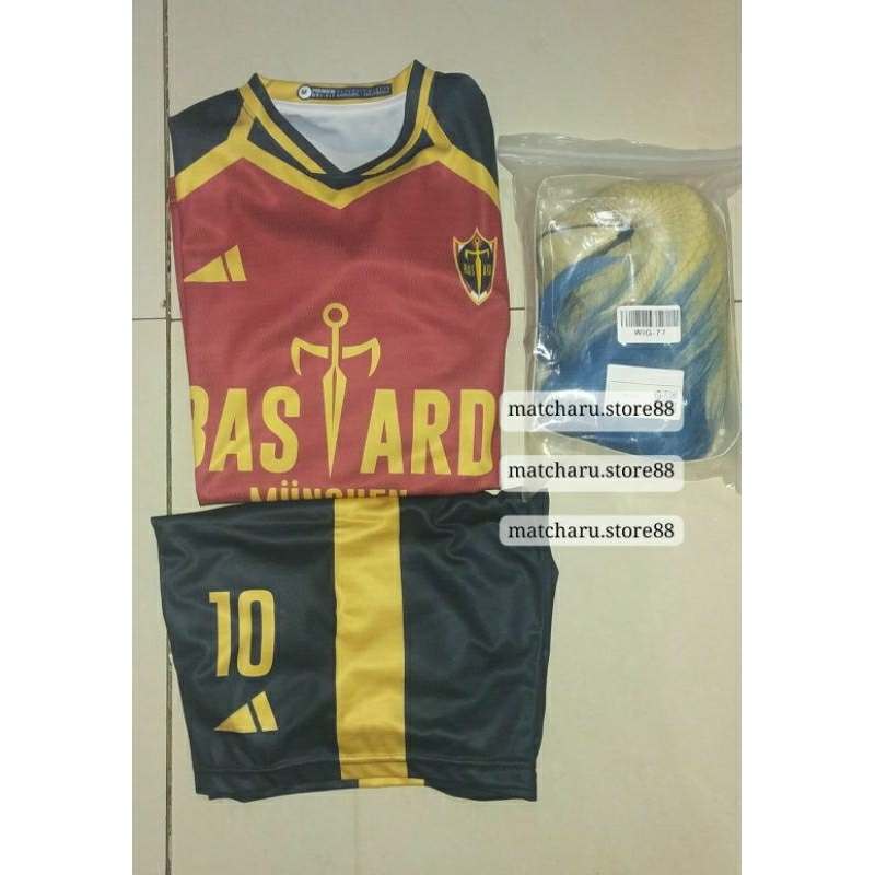 [WTS] Jersey Blue Lock Kaiser dan Wig Kaiser ‼️read desc‼️