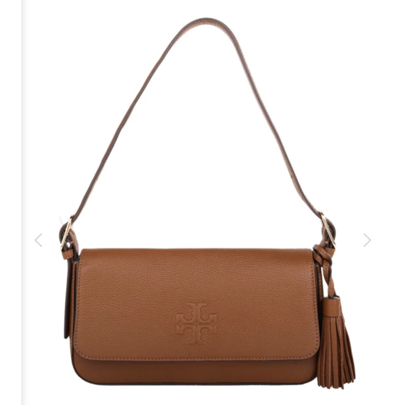 TB 134848 Thea Flap Shoulder Bag Moose