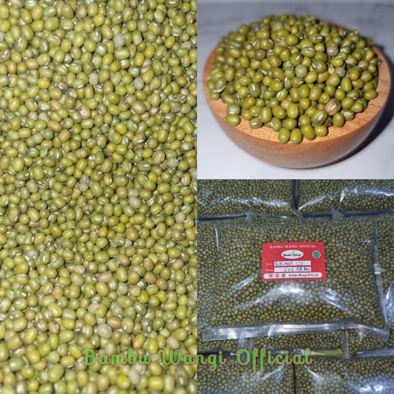 

Kacang Hijau Ijo 2 KG Super Premium Murah Green Beans - Bambu Wangi