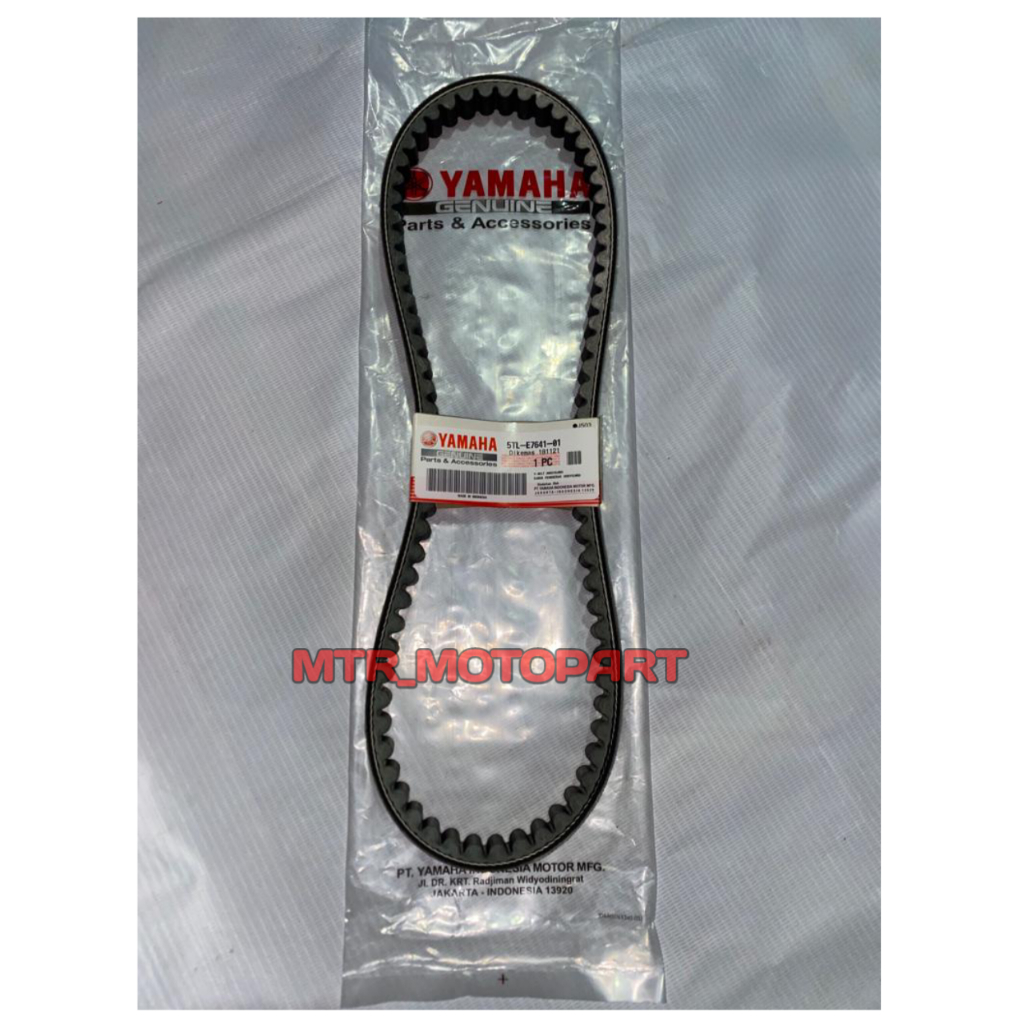 VANBELT V-BELT MIO SPORTY 5TL  MIO LAMA ASLI ORIGINAL  YAMAHA