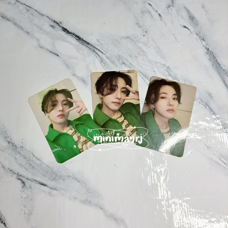 Renjun photocard hot sauce sgs, mumo, boring