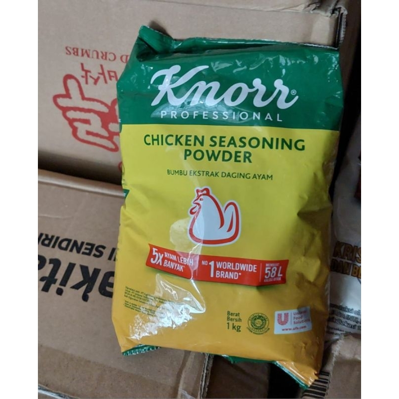 

Knorr Chicken Seasoning Powder 1kg. -bumbu daging ayam