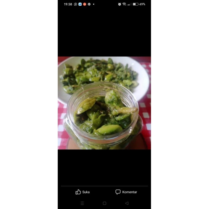 

Sambal Teri Petai Lado Ijo