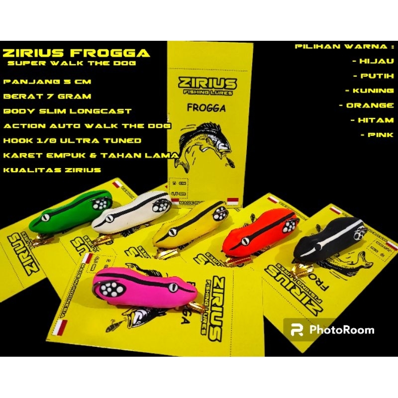 SOFT FROG ZIRIUS FROGGA WTD