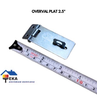FAWI OVERVAL PANJANG CANTOLAN 2,5" GEMBOK TEBAL RUMAH KAIT GEMBOK 6 CM   EAK