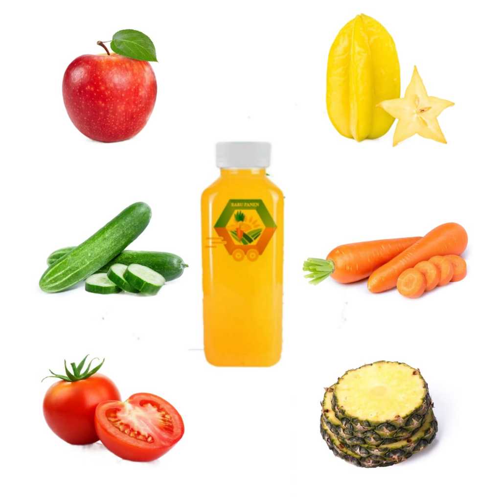 

DETOX JUICE DARAH TINGGI COLD PRESSED MURNI 100% - 500 ML