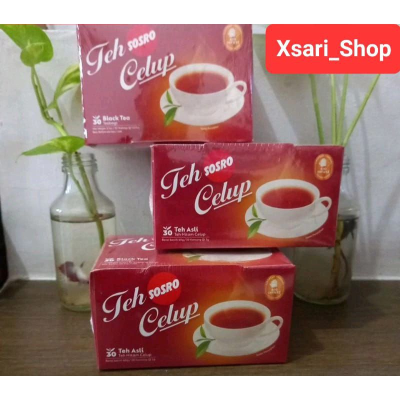 

Sosro Teh Celup isi 30 Sachet